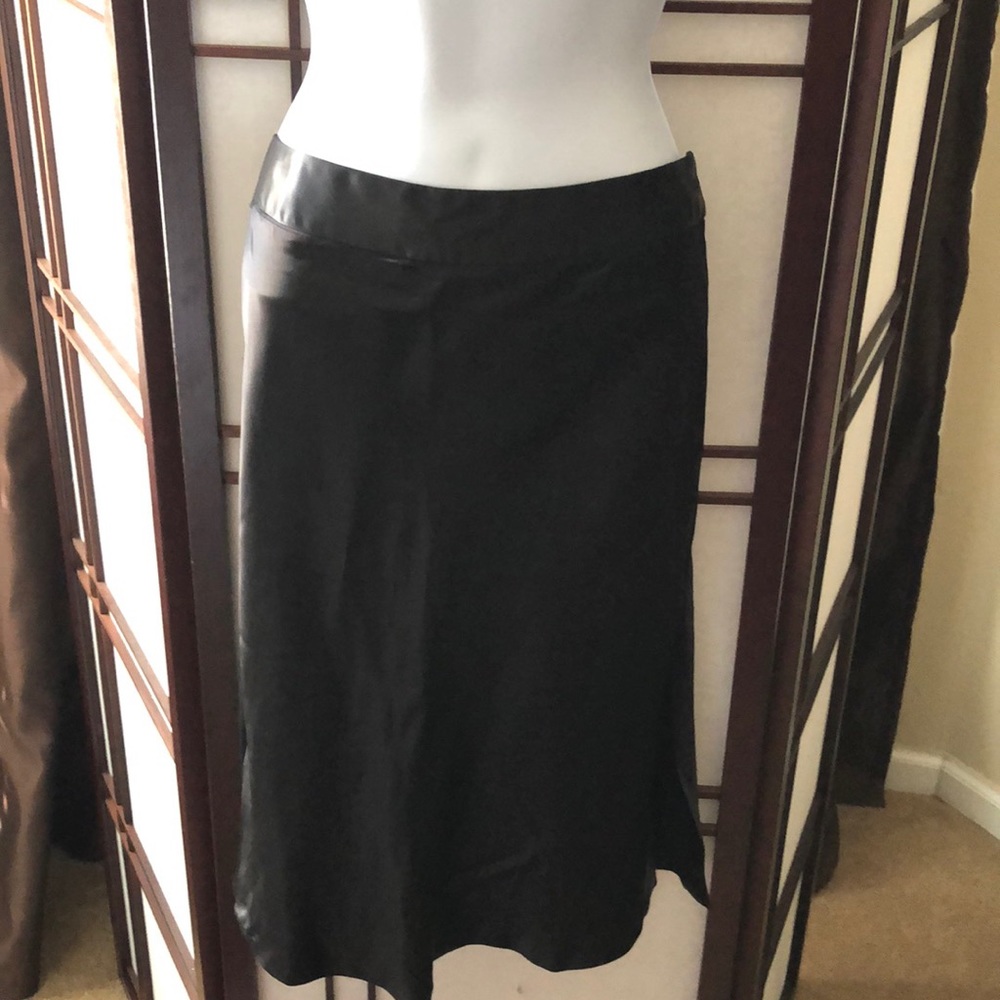 Guess Collection black satin skirt